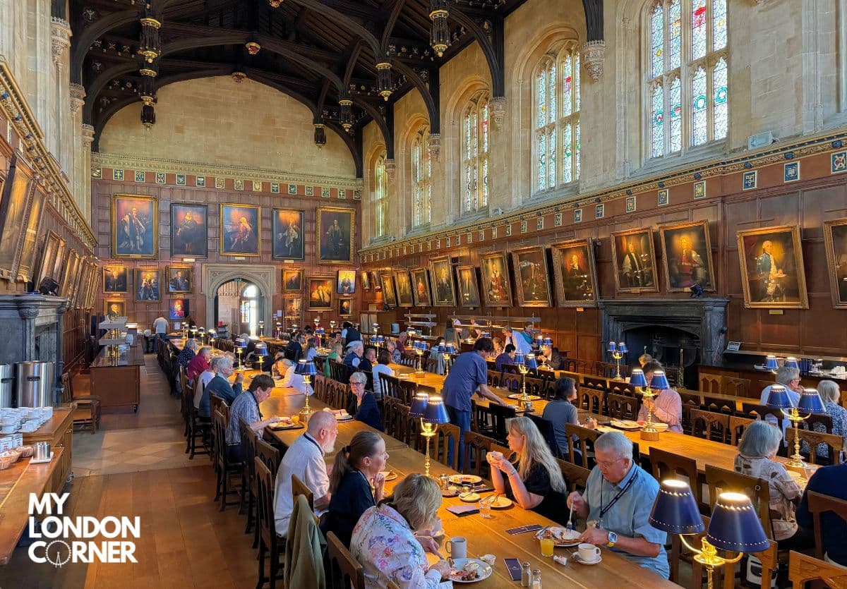 Colazione nella Sala Grande di Harry Potter a Oxford
